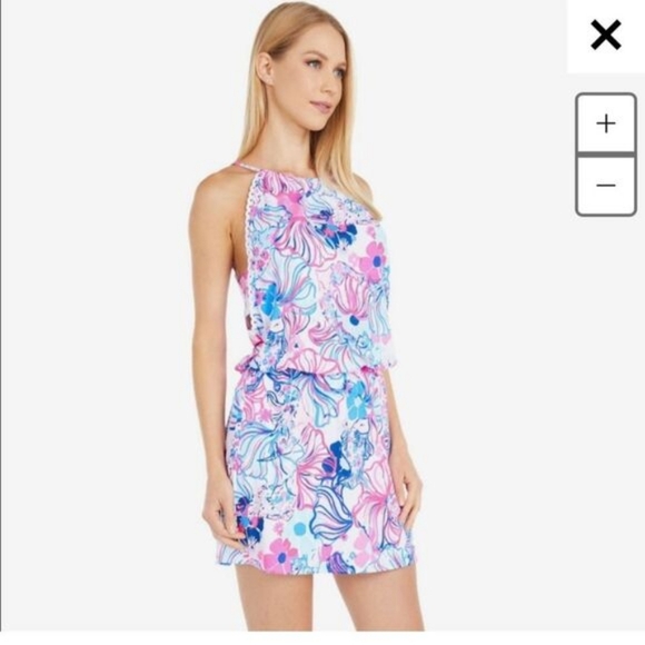 Lilly Pulitzer Pants - Lilly Pulitzer Gianni Skort Romper Prosecco Pink